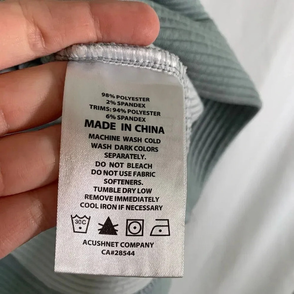 Footjoy Jacket Men's Large Grey 1/4 Zip Long Sleeve Brookridge Golf Pullover - Picture 9 of 12